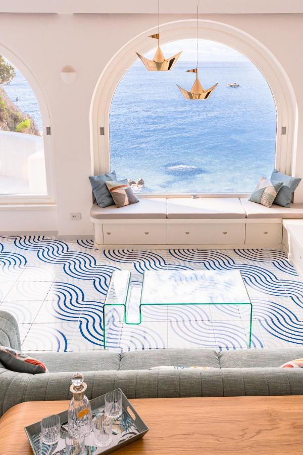 Acquachiara Seaside Luxury Villa In Amalfi Coast Maiori Eksteriør bilde